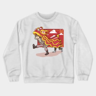 Lion Dance Crewneck Sweatshirt